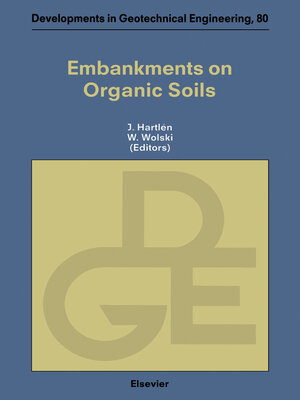 cover image of Embankments on Organic Soils